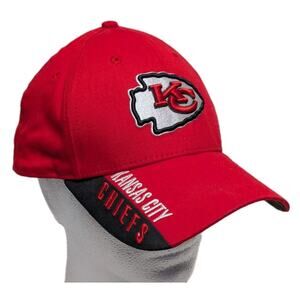 New Era 9Forty Kansas City Chiefs Snapback Hat Red NFL Collection Embroidered